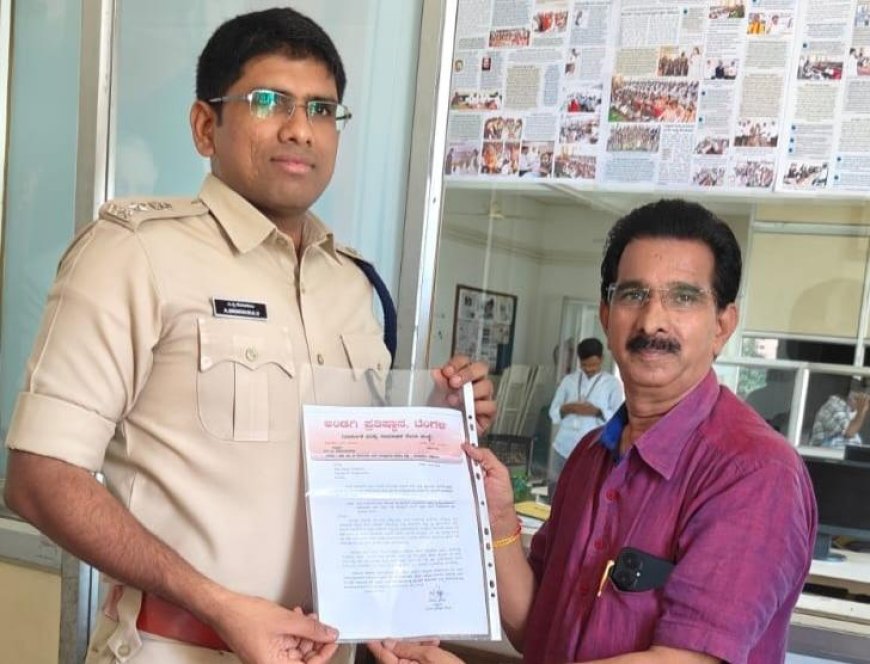 ಹೈ ವೋಲ್ಟೇಜ್ ಲೈಟ್‌ಗಳಿಂದ ಸಂಚಾರಕ್ಕೆ ತೊಂದರೆ: ರದ್ದುಪಡಿಸಲು ಶಿವರಾಜ ಅಂಡಗಿ ಒತ್ತಾಯ