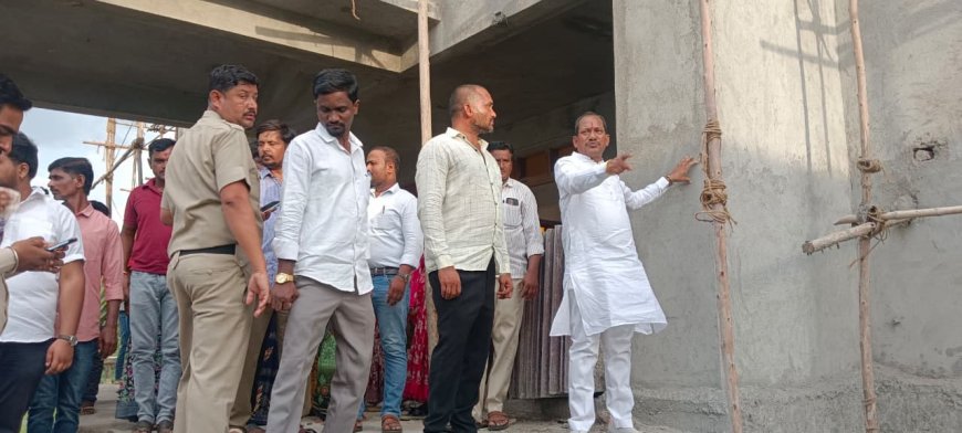 ಔರಾದ(ಬಿ) ಚರ್ಚ್ ಕಾಮಗಾರಿ ಪರಿಶೀಲಿಸಿದ ಶಾಸಕ ಪ್ರಭು ಚವ್ಹಾಣ ಬಾಕಿ ಕಾಮಗಾರಿಗಳಿಗೆ ಹೆಚ್ಚುವರಿ 1 ಕೋಟಿಗೆ ಪ್ರಸ್ತಾವನೆ