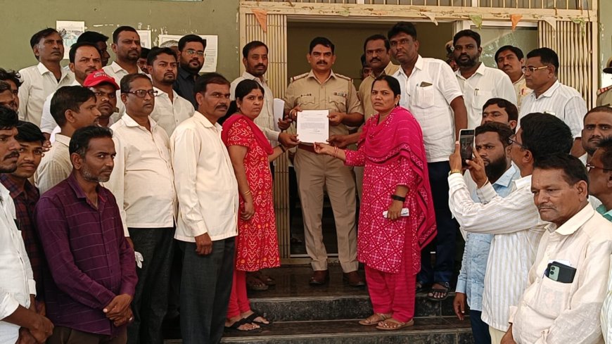 ಶೋಷಿತ ಸಮಾಜದ ಮಹಿಳಾ ಅಧಿಕಾರಿಗೆ ಜೀವ ಬೇದರಿಕೆ : ಪ್ರಕರಣ ದಾಖಲಿಸಲು ಪೊಲೀಸ್ ಠಾಣೆಗೆ ಅಧಿಕಾರಿ ಮನವಿ ಸಲ್ಲಿಕೆ