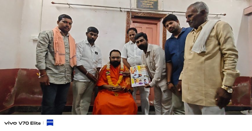 ಸಿದ್ದೇಶ್ವರ ಶ್ರೀಗಳಿಗೆ ಸನ್ಮಾನ