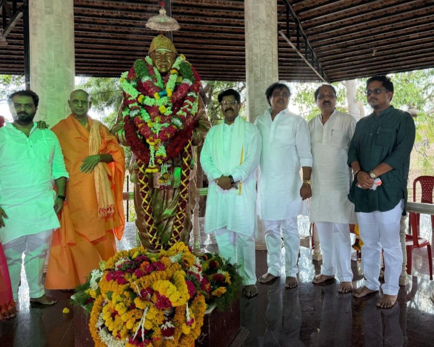 ಗುಣದಿಂದ ಶ್ರೇಷ್ಠನಾದಾಗ ಮನುಷ್ಯ ಅಜರಾಮರ : ಶಿವಕುಮಾರಶ್ರೀ