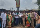 ಬಾಬೂಜೀಗೆ ಅವಮಾನ ಖಂಡಿಸಿ ರಸ್ತೆ ತಡೆ