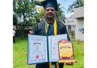 ಮಂಜುನಾಥ ಎಸ್. ಮಠಪತಿಗೆ ಗೌರವ ಡಾಕ್ಟರೇಟ್