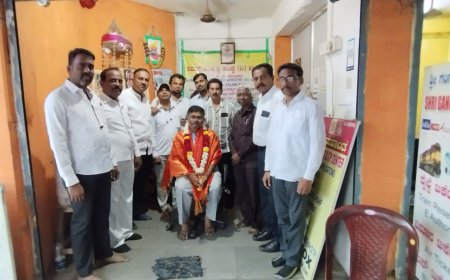 ಕರ್ನಾಟಕ ನಾಟಕ ಅಕಾಡೆಮಿ ಜಿಲ್ಲಾ ಸಂಚಾಲಕ ಶರಣಗೌಡ ಪಾಟೀಲ್ ಪಾಳಾ ಅವರಿಗೆ ಗೌರವ ಸನ್ಮಾನ
