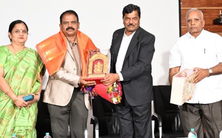 ಶ್ರೀ ಕೃಷ್ಣ ಪದವಿ ಕಾಲೇಜಿನಲ್ಲಿ 2026–27ನೇ ಸಾಲಿನ ಪ್ರಥಮ ವರ್ಷದ ವಿದ್ಯಾರ್ಥಿಗಳಿಗೆ ಅದ್ದೂರಿ ಸ್ವಾಗತ ಸಮಾರಂಭ