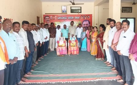 ಬಿಜೆಪಿ ಕಚೇರಿಯಲ್ಲಿ ಡಾ.ಬಾಬುಜೀ ಪುಣ್ಯ ಸ್ಮರಣೆ