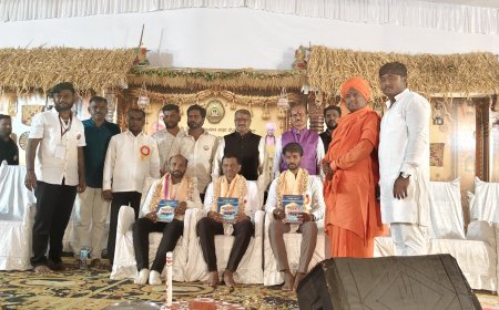 ಸುವರ್ಣ ಮಹೋತ್ಸವಕ್ಕೆ ಮೆರುಗು ತಂದ ಕ್ರಿಯೇಟಿವ್ ಡೆಕೋರೇಷನ್ ಟೀಮ್‌ನ ಹಳ್ಳಿ ಸೊಗಡಿನ ವೇದಿಕೆ