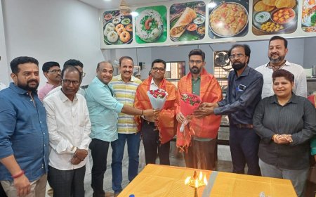 ನ್ಯೂ ಸ್ನೇಹದರ್ಶಿನಿ ಹೋಟೆಲ್ ಶುಭಾರಂಭ