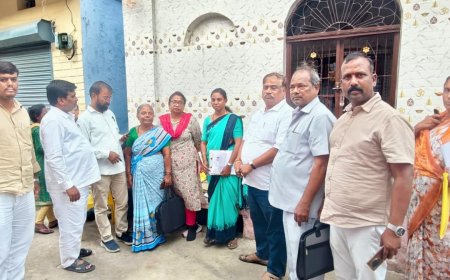 ಬೂತ್‌ಗಳಿಗೆ ಬಿಜೆಪಿ ಮುಖಂಡರ ಭೇಟಿ, ಮತದಾರರ ಪಟ್ಟಿ ಪರಿಷ್ಕರಣೆ ಯಶಸ್ವಿಗೊಳಿಸಲು ಕರೆ