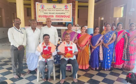 ಪೂಜ್ಯ ಅನ್ನದಾನಿಯ ಕೃಪಾಪೋಷಿತ  ಮಕ್ಕಳು ಅತ್ಯುನ್ನತ ಸ್ಥಾನ ಪಡೆಯುತ್ತಾರೆ -  ಮಹಾದೇವಪ್ಪ ಬೇವಿನಕಟ್ಟಿ
