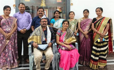 ತಾಲೂಕ ಶಿಕ್ಷಕರ ಸಂಘದ ಉಪಾಧ್ಯಕ್ಷರಿಗೆ ಸನ್ಮಾನ
