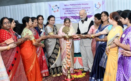 ಶರಣಬಸವ ವಿಶ್ವವಿದ್ಯಾಲಯದ ಸಹ-ಕುಲಪತಿ ಡಾ. ದಾಕ್ಷಾಯಣಿ ಎಸ್. ಅಪ್ಪರಿಂದ ಉಚಿತ ಮಹಿಳಾ ಆರೋಗ್ಯ ಮತ್ತು ಕ್ಯಾನ್ಸರ್ ತಪಾಸಣೆ ಶಿಬಿರಕ್ಕೆ ಚಾಲನೆ