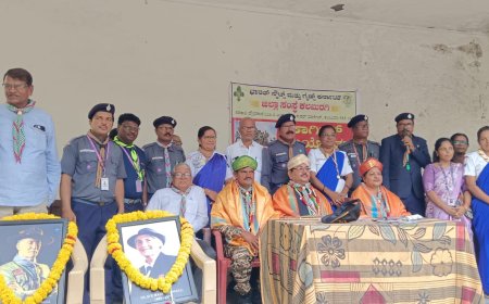 ಕಾರ್ಗಿಲ್ ವಿಜಯೋತ್ಸವ: ಭಾರತ್ ಸ್ಕೌಟ್ಸ್ ಮತ್ತು ಗೈಡ್ಸ್ ಜಿಲ್ಲಾ ಸಂಸ್ಥೆಯಿಂದ ಜಾಗೃತಿ ಜಾಥಾ, ಮಾಜಿ ಸೈನಿಕರಿಗೆ ಸನ್ಮಾನ