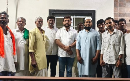 ಸಗರ ಮೂಲಭೂತ ಸೌಲಭ್ಯ ಹೋರಾಟದ ಪೂರ್ವಭಾವಿ ಸಭೆ.