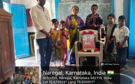 ದ್ಯಾಮಾಪುರ ಸರ್ಕಾರಿ ಹಿರಿಯ ಪ್ರಾಥಮಿಕ ಶಾಲೆಯಲ್ಲಿ ನಿಜಶರಣ ಹಡಪದ ಅಪ್ಪಣ್ಣ ಜಯಂತಿ ಆಚರಣೆ