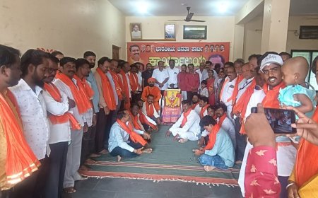 ನಗರದ ಬಿಜೆಪಿ ಕಾರ್ಯಾಲಯದಲ್ಲಿ ಶಿವಶರಣ ಹಡಪದ ಅಪ್ಪಣ್ಣ ಜಯಂತಿ