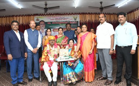 ವಯೋನಿವೃತ್ತಿ ಅಲ್ಲ, ಸಾಹಿತ್ಯ–ಶಿಕ್ಷಣ ಸೇವೆಗೆ ಗೌರವ: ಡಾ. ಸುರೇಂದ್ರಕುಮಾರ ಕೆರಮಗಿ ಅವರಿಗೆ ಭಾವಪೂರ್ಣ ಬೀಳ್ಕೊಡುಗೆ