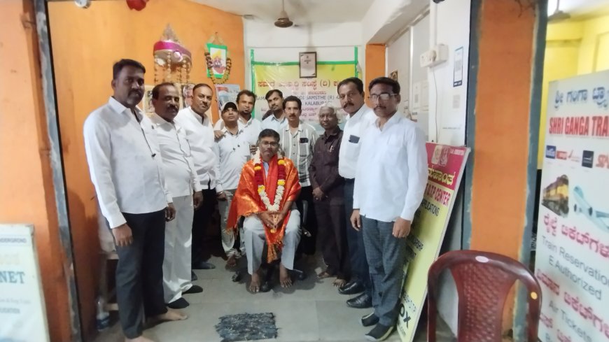 ಕರ್ನಾಟಕ ನಾಟಕ ಅಕಾಡೆಮಿ ಜಿಲ್ಲಾ ಸಂಚಾಲಕ ಶರಣಗೌಡ ಪಾಟೀಲ್ ಪಾಳಾ ಅವರಿಗೆ ಗೌರವ ಸನ್ಮಾನ