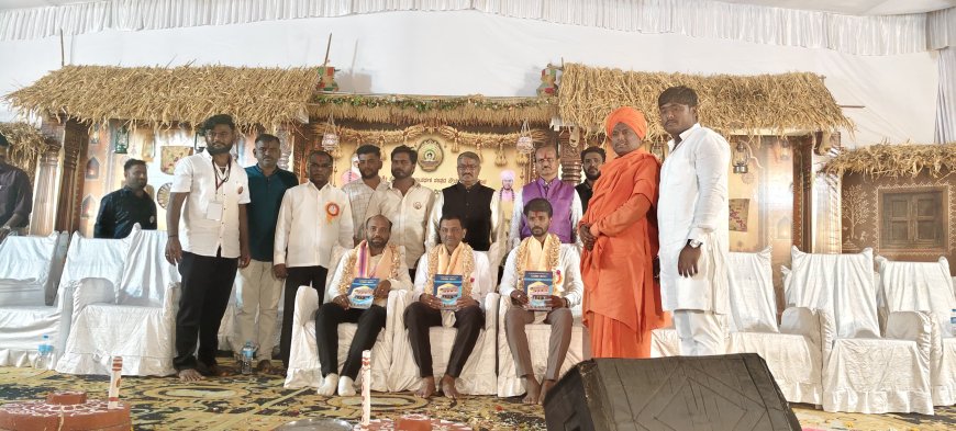 ಸುವರ್ಣ ಮಹೋತ್ಸವಕ್ಕೆ ಮೆರುಗು ತಂದ ಕ್ರಿಯೇಟಿವ್ ಡೆಕೋರೇಷನ್ ಟೀಮ್‌ನ ಹಳ್ಳಿ ಸೊಗಡಿನ ವೇದಿಕೆ