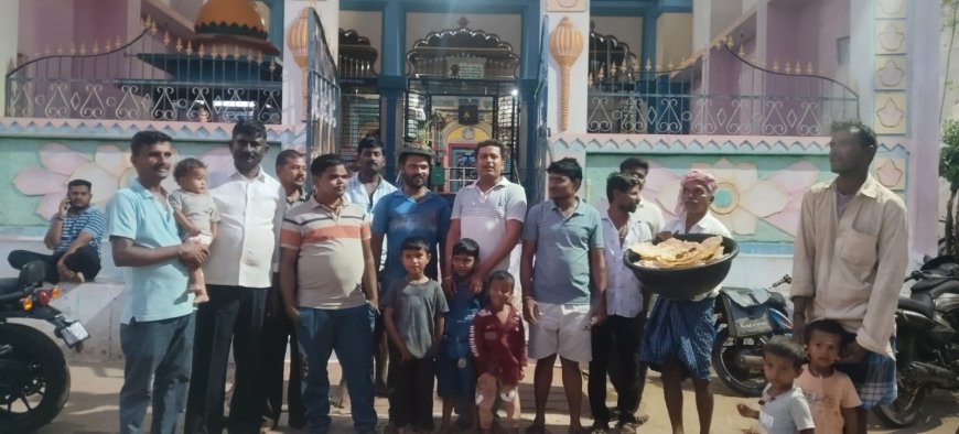 ಮಳೆಗಾಗಿ ಗುರ್ಜಿ ಆಡಿ ಪ್ರಾರ್ಥನೆ ಸಲ್ಲಿಸಿದ ನರೇಗಲ್ಲ ಜನತೆ