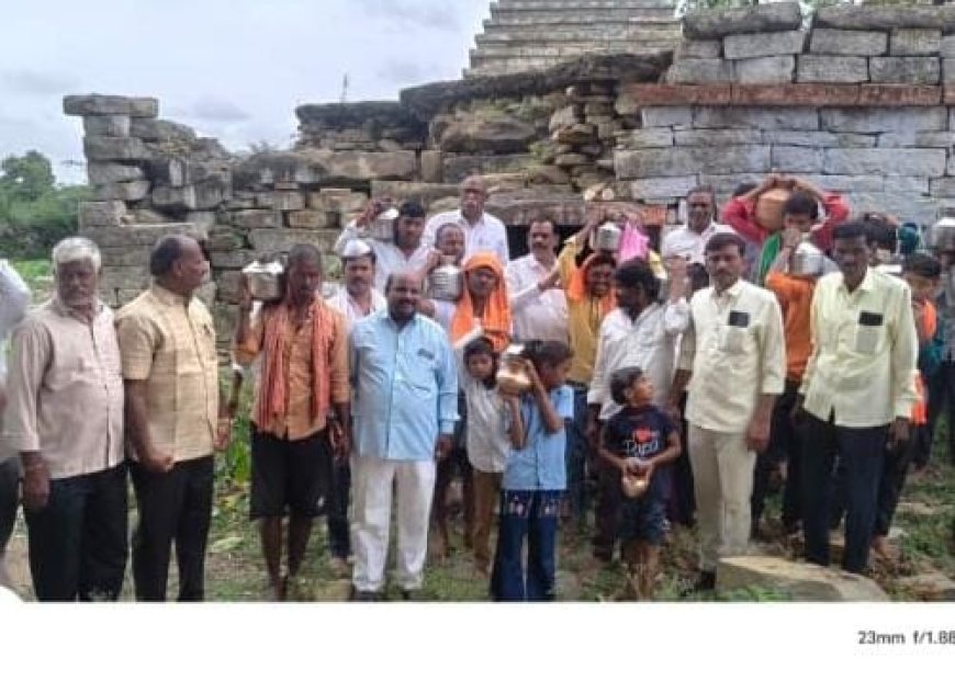 ಮಳೆಗಾಗಿ ಹಿಂದೂ–ಮುಸ್ಲಿಂ ಸೌಹಾರ್ದ ಪ್ರಾರ್ಥನೆ: ಪೇಠಶಿರೂರ ಗ್ರಾಮದಲ್ಲಿ ವಿಶೇಷ ಪೂಜೆ