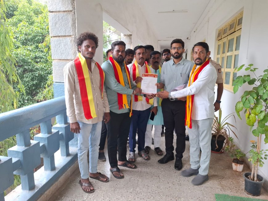 ಬಸವರಾಜ್ ಪಡುಕೋಟೆ ವಿರುದ್ಧದ ಪ್ರಕರಣ ಕೈಬಿಡಲು ನಮ್ಮ ಕರ್ನಾಟಕ ಸೇನೆ ಮನವಿ