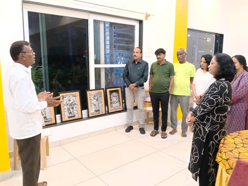"ನಡೆದು ನೋಡು ಕರ್ನಾಟಕ"ಎರಡು ದಿನಗಳ ವಿನೂತನ ಕಾರ್ಯಕ್ರಮ  ಸಮಾಜಮುಖಿ ನಡಿಗೆಯಲ್ಲಿ ಚಿತ್ರಕಲಾ ಪ್ರದರ್ಶನ