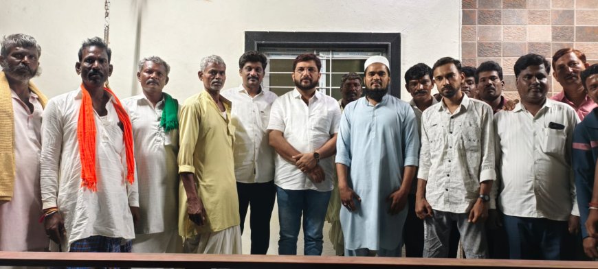 ಸಗರ ಮೂಲಭೂತ ಸೌಲಭ್ಯ ಹೋರಾಟದ ಪೂರ್ವಭಾವಿ ಸಭೆ.