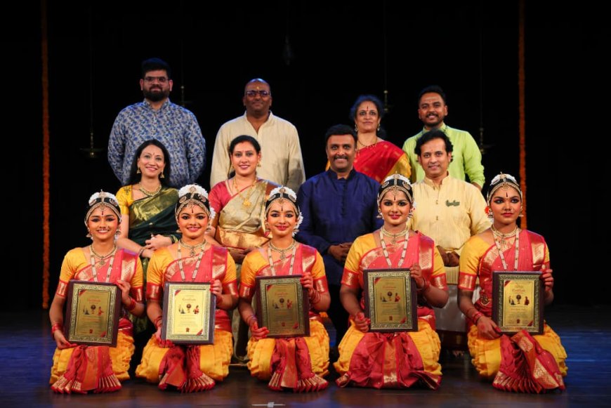 ನೂಪುರ ನರ್ತನ' ಕಾರ್ಯಕ್ರಮದಲ್ಲಿ 5 ವಿದ್ಯಾರ್ಥಿನಿಯರ ರಂಗಾರೋಹಣ