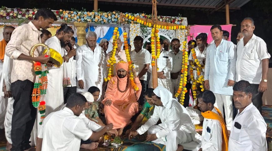 ಬದುಕು ರೂಪಿಸಿ,ಸನ್ಮಾರ್ಗ ತೋರುವರೆ ನಿಜವಾದ ಗುರು - ಪಿಡ್ಡಪ್ಪ ನಂದಿಕೋಲ