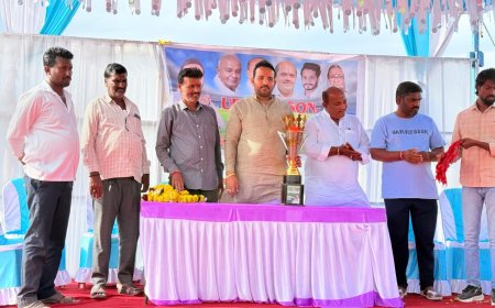 ಕೃಷ್ಣಾ ರೆಡ್ಡಿ ಆಯೋಜಿಸಿದ್ದ ಉದನೂರ ಪ್ರಿಮಿಯರ್ ಲೀಗ್: ದತ್ತಾ ಸ್ಪೋರ್ಟ್ಸ್ ಚಾಂಪಿಯನ್, ₹50 ಸಾವಿರ ಬಹುಮಾನ ತನ್ನದಾಗಿಸಿಕೊಂಡ ತಂಡ