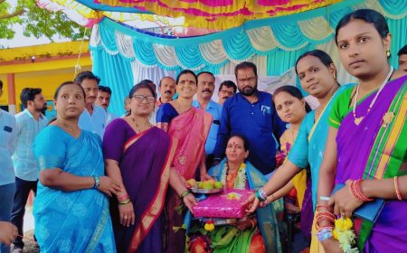 ಮುಖ್ಯ ಗುರುಗಳಾಗಿ ನೀಲಮ್ಮ ಗುರುಶೆಟ್ಟಿ  ವಯೋನಿವೃತಿ ಸಮಾರಂಭ
