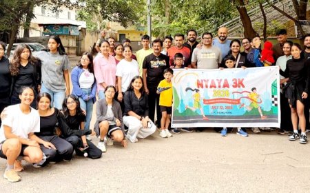 ಬೆಂಗಳೂರಿನ ಮೊದಲ ಪ್ರಾಜೆಕ್ಟ್ ನ್ಯಾಯ - 3 ಮ್ಯಾರಥಾನ್ ಅಗ್ರತಾ ಭಾರ್ಗವ್ ಸಾಧನೆ
