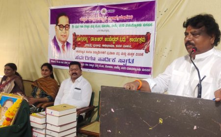 ದೇಶಕ್ಕೆ ಅಂಬೇಡ್ಕರ ಕೊಡುಗೆ ಅಪಾರ - ವೇಣುಗೋಪಾಲ್ ಜೇವರ್ಗಿ