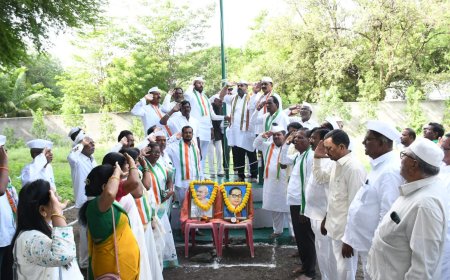 ಜೆಡಿಎಸ್ ಕಚೇರಿಯಲ್ಲಿ 80ನೇ ಸ್ವಾತಂತ್ರ್ಯೋತ್ಸವ ಆಚರಣೆ