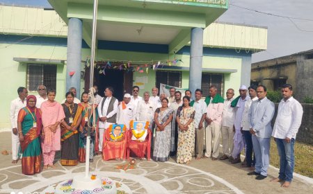ಸ್ವಾತಂತ್ರ್ಯ ದಿನಾಚರಣೆ ಅಂಗವಾಗಿ ಧ್ವಜಾರೋಹಣ ಕಾರ್ಯಕ್ರಮ