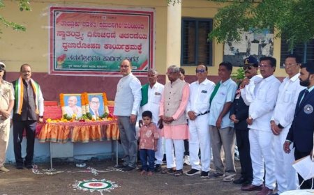 ತ್ಯಾಗ ಬಲಿದಾನದಿಂದ ದೇಶಕ್ಕೆ ಸ್ವಾತಂತ್ರ್ಯ : ಎಸ್.ಎಸ್.ರಾಂಪುರೆ