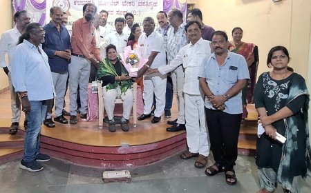 ಸೇವೆ ಜೀವನ ತತ್ವವಾದಾಗ ಬದುಕು ಸಾರ್ಥಕ  ಉದ್ಯಮಿ ಮಾಲಾ ಕಣ್ಣಿಗೆ ಜನ್ಮ ದಿನದ ಸನ್ಮಾನದಲ್ಲಿ ಸುರೇಶ್ ಬಡಿಗೇರ್ ಹೇಳಿಕೆ