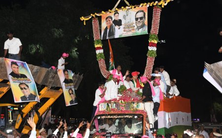 ಸಚಿವ ಡಾ. ಅಜಯಸಿಂಗ್ ಅವರಿಗೆ ಉದಯ್ ಪಾಟೀಲ್ ನೇತೃತ್ವದಲ್ಲಿ ಅದ್ದೂರಿ ಸ್ವಾಗತ