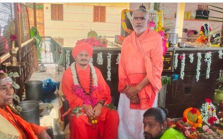 ಆಧ್ಯಾತ್ಮಿಕ ಚಿಂತನೆಗೆ ಶ್ರಾವಣಮಾಸ ಸೂಕ್ತ : ಸೋಮೇಶ್ವರ ಶಿವಾಚಾರ್ಯರು.