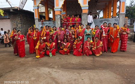 ಹೊಳೆಸಮುದ್ರ ಗ್ರಾಮದಲ್ಲಿ ಕಾವಡಿ ಯಾತ್ರೆ