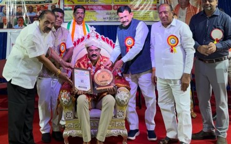 ಡಾ.ವಿನೋದ ಮುಕ್ತೇದಾರಗೆ ಭಾರತ ಸೇವಾ ರತ್ನ ಪ್ರಶಸ್ತಿ ಪ್ರದಾನ