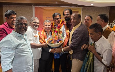 ರಾಜ್ಯ ಹೋಟೆಲ್ ಸಂಘದ ನೂತನ ಅಧ್ಯಕ್ಷ ಮಧುಕರ್ ಶೆಟ್ಟಿ ಉಪಾಧ್ಯಕ್ಷ ಸತ್ಯನಾಥ ಶೆಟ್ಟಿಗೆ ಅಭಿನಂದನೆ