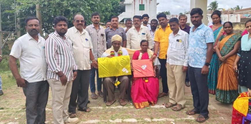 ನರೇಗಲ್ ಶಾಖೆಯ ಗ್ರಾಮ ವಿದ್ಯುತ್ ಪ್ರತಿನಿಧಿ ಎಂ.ಜಿ. ಹಿರೇಮಠ್ ಅವರಿಗೆ ಭಾವಪೂರ್ಣ ವಿದಾಯ