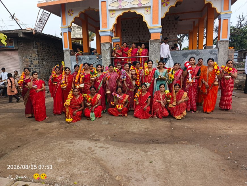 ಹೊಳೆಸಮುದ್ರ ಗ್ರಾಮದಲ್ಲಿ ಕಾವಡಿ ಯಾತ್ರೆ