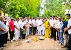 ಗಿರಿ ಲೇಔಟ್‌ನಲ್ಲಿ ₹35 ಲಕ್ಷ ವೆಚ್ಚದ ಸಿಸಿ ರಸ್ತೆ ಕಾಮಗಾರಿಗೆ ಗುದ್ದಲಿ ಪೂಜೆ