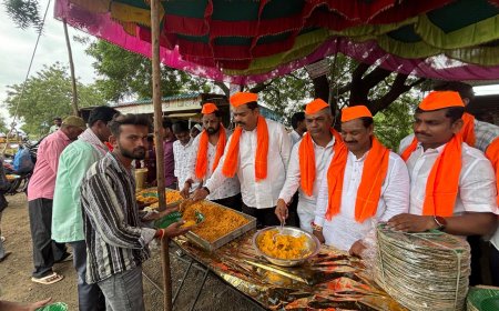 ರೇವಣಸಿದ್ದೇಶ್ವರ ಜಾತ್ರಾರ್ಥಿಗಳಿಗೆ  ಅನ್ನದಾಸೋಹ