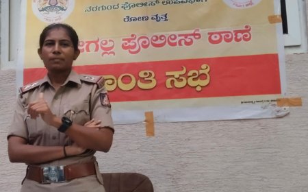 ಗಣೇಶ ಹಬ್ಬವನ್ನು ಸೌಹಾರ್ದಯುತವಾಗಿ ಆಚರಿಸಿ- PSI ಐಶ್ವರ್ಯ ನಾಗರಾಳ