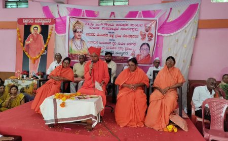 ಶರಣರ ತತ್ವ ಬದುಕಿನಲ್ಲಿ ಅಳವಡಿಸಿಕೊಳ್ಳಿ : ನಾಡೋಜ ಡಾ| ಬಸವಲಿಂಗ ಪಟ್ಟದ್ದೇವರು ಕರೆ