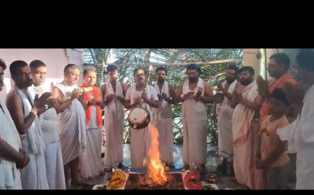 ಮಳೆಗಾಗಿ ಓಂ ನಮಃ ಶಿವಾಯ ಜಪ: ಕುರಿಕೋಟದಲ್ಲಿ ಐದು ದಿನಗಳ ಸಪ್ತಾಹ